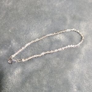 Made in Italy Diamond-Cut  Sterling Silver 925  7 inch Bracelet